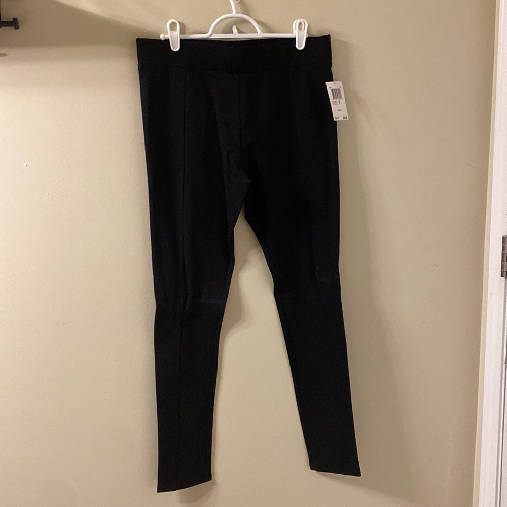 Black dress pant leggings